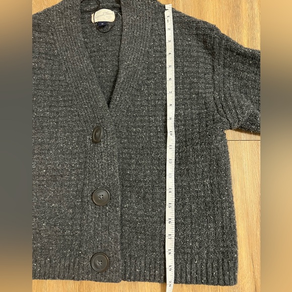 Universal Thread Charcoal Cardigan Sweater - Picture 5 of 8